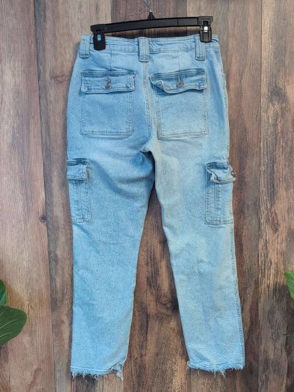 KanCan Slim Straight Ankle Crop Winston Cargo Jeans 1/24           631A